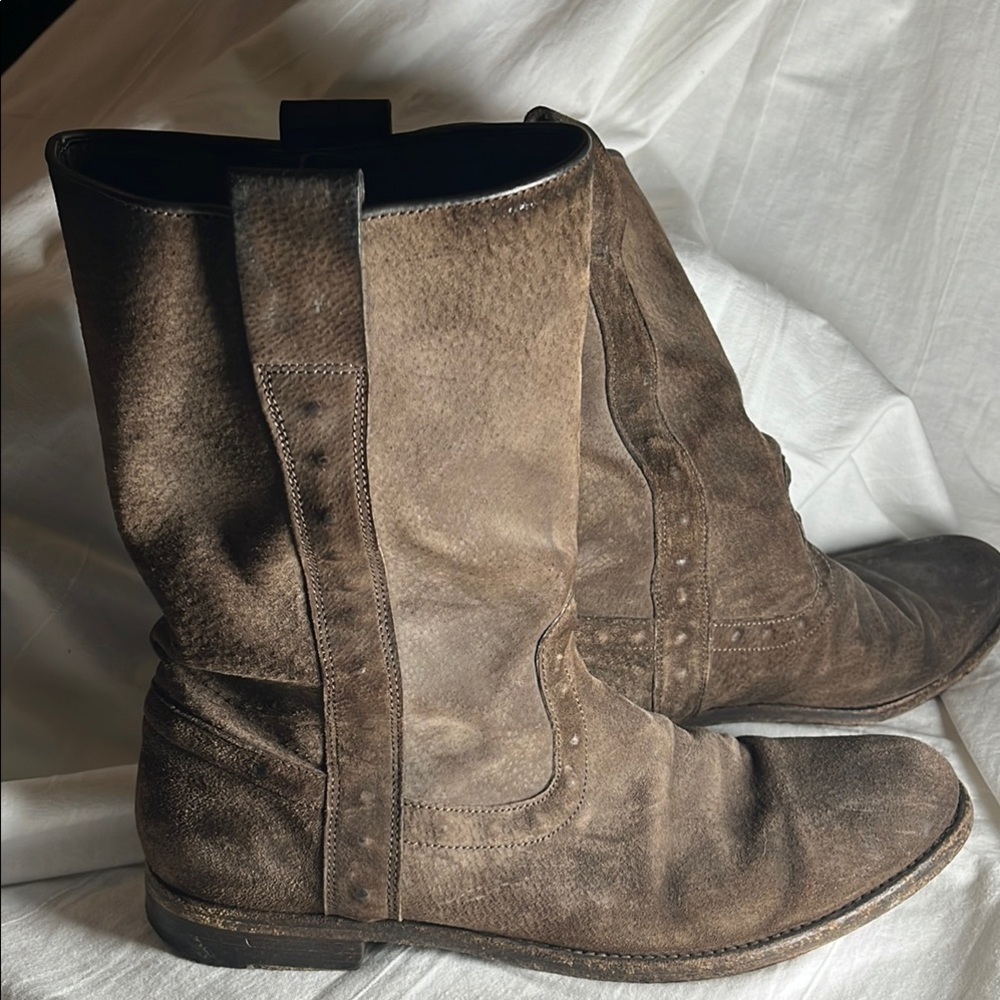 To Boot New York Brown Leather Boots